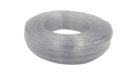 PVC Air Hose 4 x 6 mm transparent, 100 meter roll