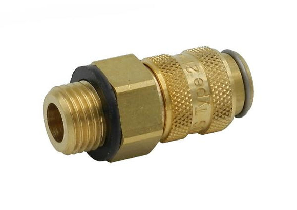 Quick coupling nd 5.0 with 1/4” male thread