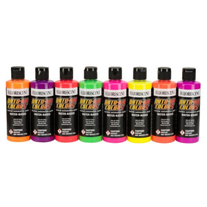 4950-01 Fluorescent Colors set 8 x 120 ml